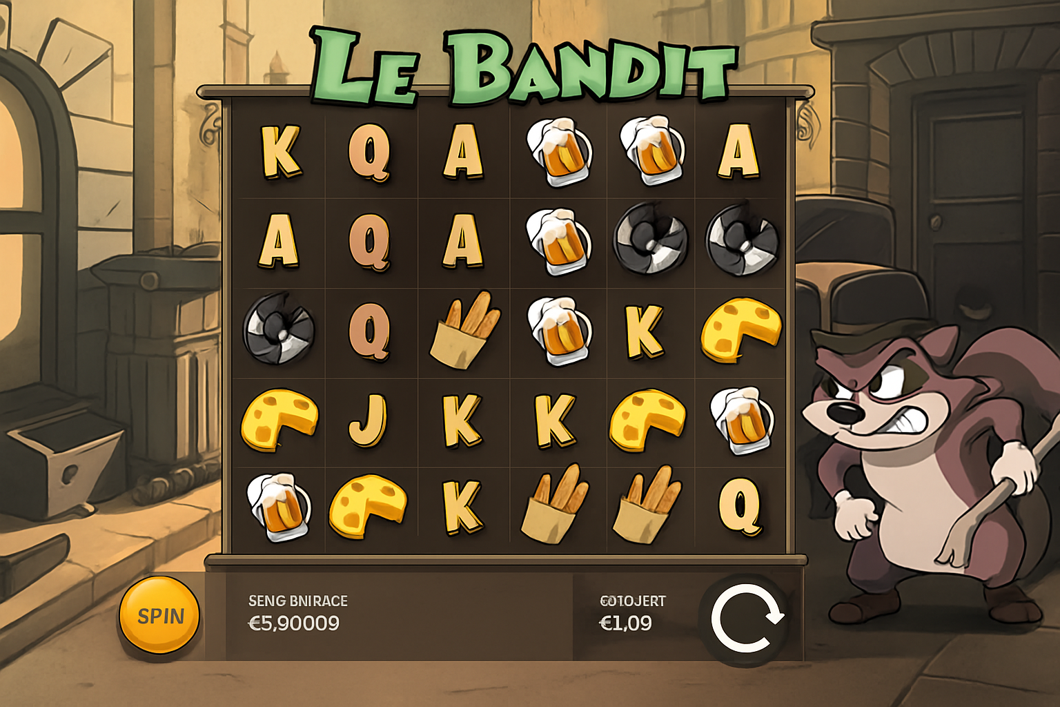 Le Bandit gameplay